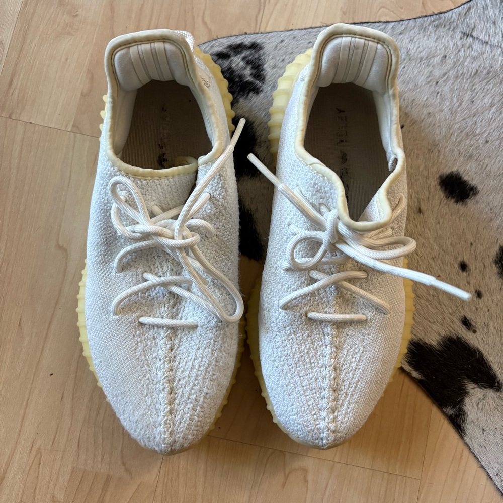 ADIDAS Yeezy Boost 350 V2 Low Cream White Triple White Size‎ 8